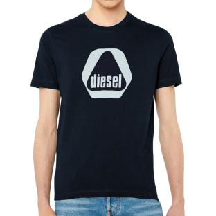 T-shirt Marine Homme Diesel Diegor81E vue 0