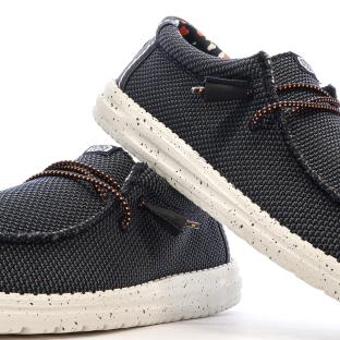 Chaussures Bleu Homme Hey Dude Wally Sox Pine vue 0
