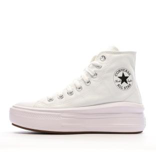 Women's White Sneakers Converse Chuck Taylor All Star Move 568498C Photo of the Espace des Marques %store% store - view of %key%