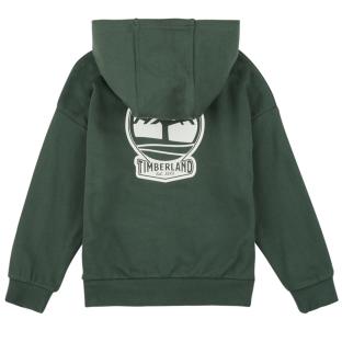 Sweat Zippé Vert Foncé Garçon Timberland T60451 vue 0
