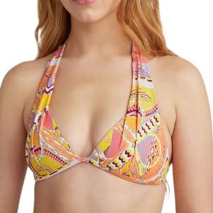 Gelb/Pink Women's O'Neill Sao Mix Badeanzugoberteil günstig