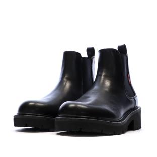 Stiefeletten Schwarz Mädchen Levi's Ashley Ansicht 0