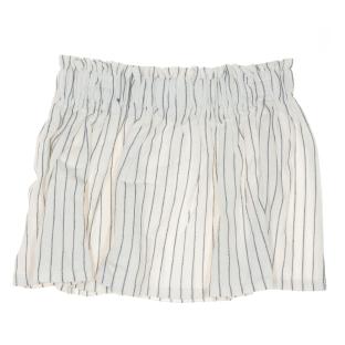 Falda rayas beige niña EOM Relome ver 0