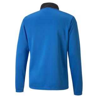 Men's Puma Indrise 1/4 Zip Sweat Top Black/Blue Photo of the Espace des Marques %store% store - view of %key%