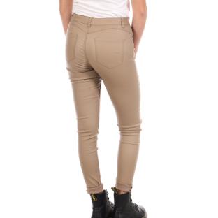 Pantalon Skinny enduit Beige Monday Premiums vue 0