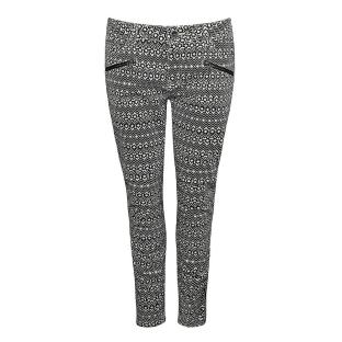 Vaqueros pitillo blancos/negros para mujer Vans Moto ver 0