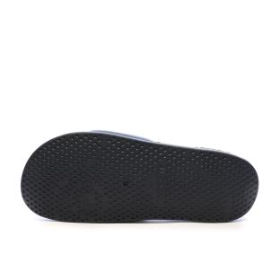 Claquettes Marines/Blanches Homme Lacoste Serve vue 0