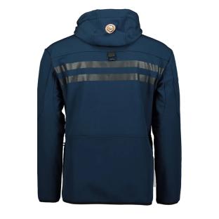 Geographical Norway Parka softshell azul marino/naranja para hombre GN-ROYAUTE ver 0