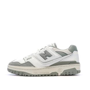 Baskets Blanches/Grises Femme New Balance Bb550 vue 0
