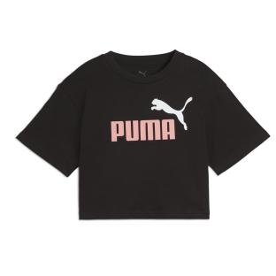 T-shirt Black Girl Puma Ess 2 Color Photo of the Espace des Marques %store% store - view of %key%