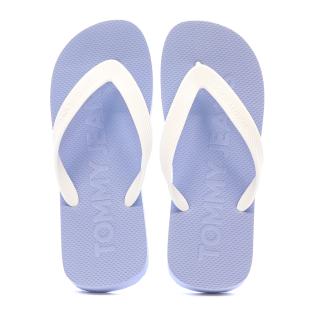 Tongs Bleu/Blanc Femme Tommy Hilfiger EN0EN02447 vue 0