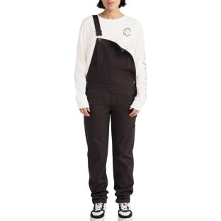Salopette Noir Femme O'Neill Twill Dungaree vue 0