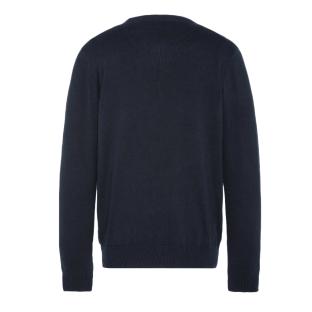 Pull Marine Homme Schott Basic Fin Ras vue 0