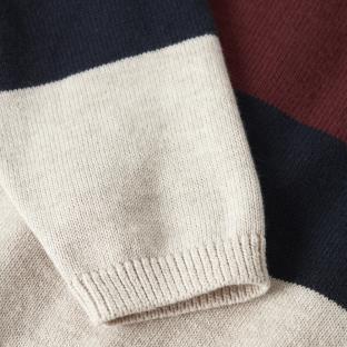 Pullover Beige/Marine/Bordeaux Jungen Name it Knit Ansicht 0