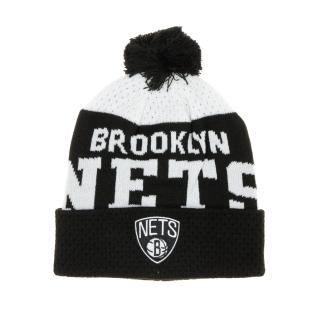 Gorro Brooklyn Nets Boys' Black/White NBA Collegiate Beanie ver 0