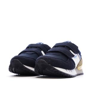 Baskets Marines Fille Pepe jeans London Band vue 0