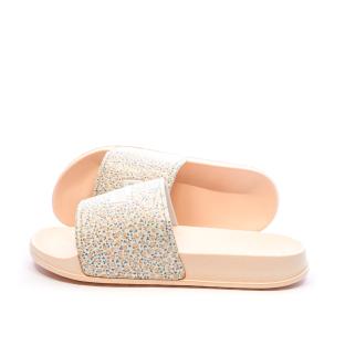 Claquettes Rose Fille Levi's Pool vue 0