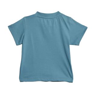 Adidas Trefoil Boy's Blaues T-Shirt Ansicht 0
