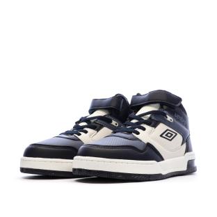 Baskets Marines/Noires/Blanches Garçon Rouge Umbro Olly Vlc vue 0