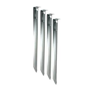 x6 Piquets Toile de tente Élémenterre Cornières acier 23 cm vue 0