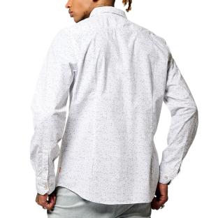 Chemise Fleurie Blanche Homme Kaporal BEVY vue 0