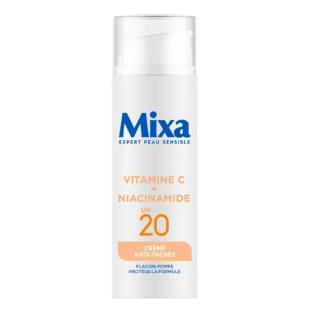 Crème Anti-Taches Vitamine C + Niacinamide SPF 20 Mixa Expert Peau Sensible vue 0