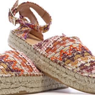 Sandales Oranges/Roses Homme Pare Gabia Daniela vue 0