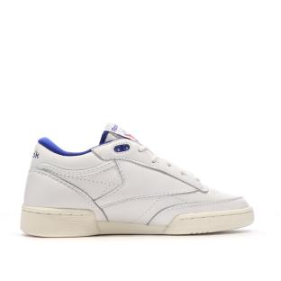 Baskets Blanches/Bleu Homme Reebok Vintage vue 0