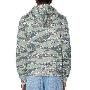 Sweat Zippé Kaki à Motifs Homme Diesel A06855 vue 0