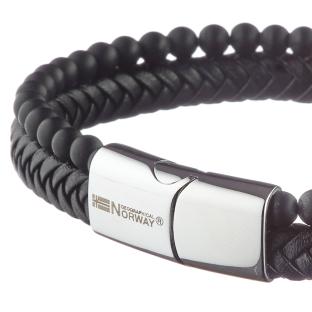 Bracelet Noir Homme Geographical Norway 315037 vue 0