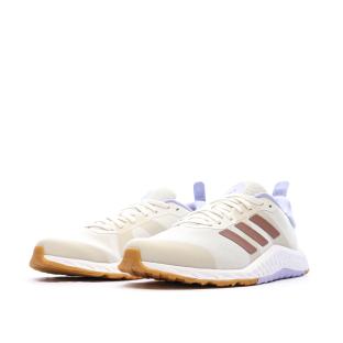 Baskets Blanches/Beiges Femme Adidas Everyset vue 0
