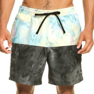 Maillot de bain Noir/Bleu Homme Quiksilver Butt Logo vue 0