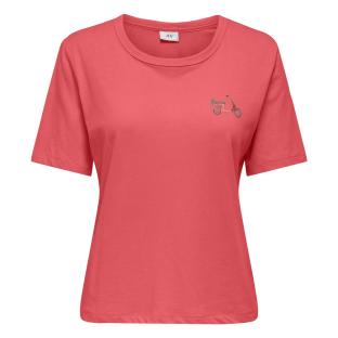 T-shirt Rose Femme JDY May vue 0