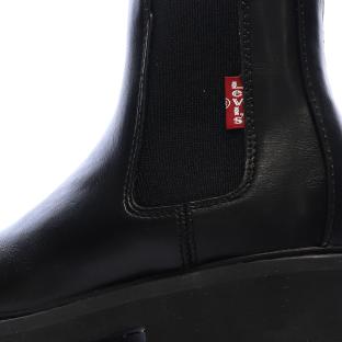 Stiefeletten Schwarz Mädchen Levi's Ashley Ansicht 0