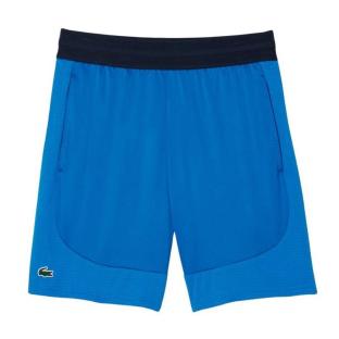 Pantalón corto deportivo Lacoste Players Ultra Dry Azul Hombre ver 0