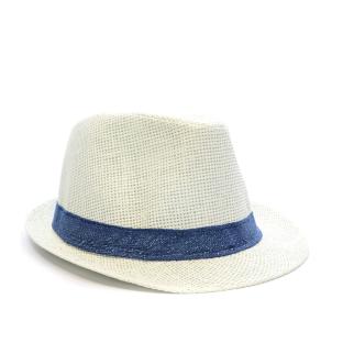 Chapeaux Blanc Fedora Via Lorenzo Trilby Ivoire vue 0