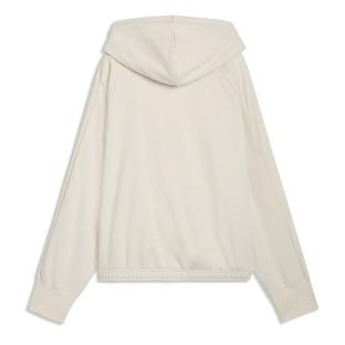 Sweat À Capuche Écru Femme Puma Oversized vue 0