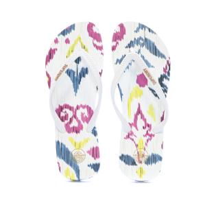 Tongs Blanc Femme Superdry Printed Flip Flop vue 0