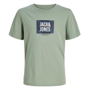 Grünes T-Shirt für Jungen von Jack & Jones, Modell „Hudson“ Ansicht 0