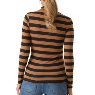 Orange/Schwarz Langarmshirt Frau Mamalicious Nellie Ansicht 0