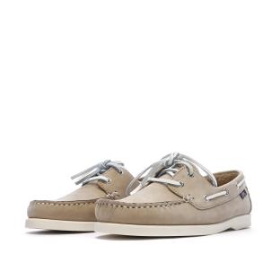 Chaussures bateau Beige Femme TBS Bateau Cow Nubuck London vue 0