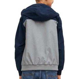 Jack &amp; Jones Boy's Marine/Grey Blocking Jacket Ansicht 0