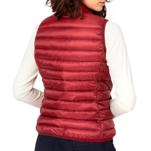 Women's red TBS Naelisan sleeveless jacket Photo of the Espace des Marques %store% store - view of %key%