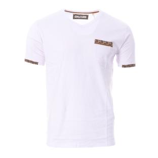 Camiseta blanca de hombre RMS26 91277 ver 0