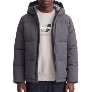 Doudoune Grise Garçon Jack & Jones Surface vue 0