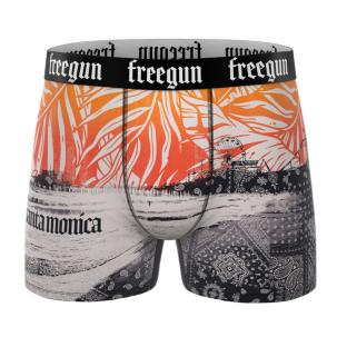 Bóxer gris/naranja para niño de Freegun Santa Monica ver 0