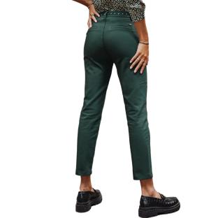 Pantalones verde oscuro para mujer Freeman Porter Claudia Polyneo ver 0
