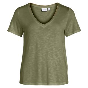 T-Shirt Vert Femme Vila Vinoel vue 0