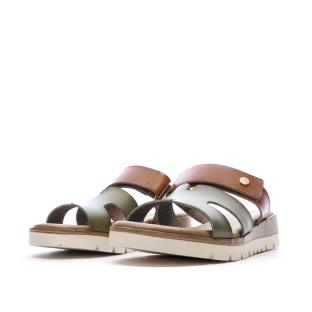 Khaki/Brown Sandals Women's Xti 144125 Photo of the Espace des Marques %store% store - view of %key%