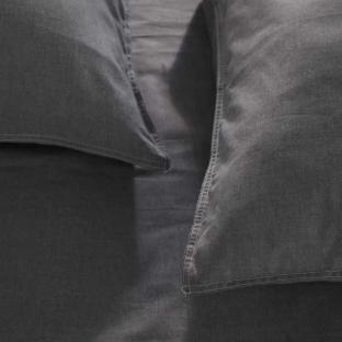 Grauer Bettbezug „Today Chambray“ Ansicht 0